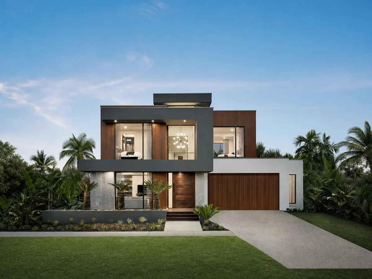 Original modern home reference photo